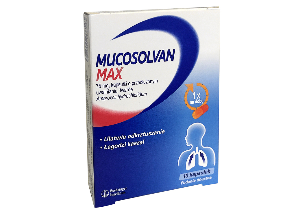 Mucosolvan Max Mg X Kaps Sanfarma